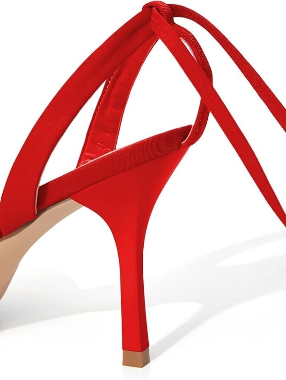 (S-4618)   Mysoft Women's Wrap Heeled Sandals Strappy Sz 8 - Picture 14 of 16